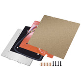 For Anycubic Kobra S1/ S1C Heating Platform Replacement Parts 8mm Aluminum Plate/Steel Sheet/1.5mm Sticker and Silicone Heater